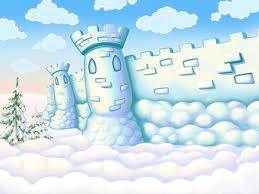 Будували снігову фортецю